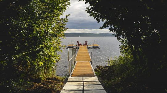 Passerelle d’aluminium