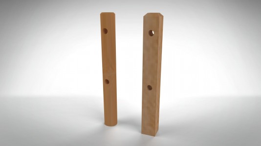 Poteau de cèdre rond 42’’